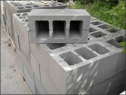 легкие бетонные блоки
