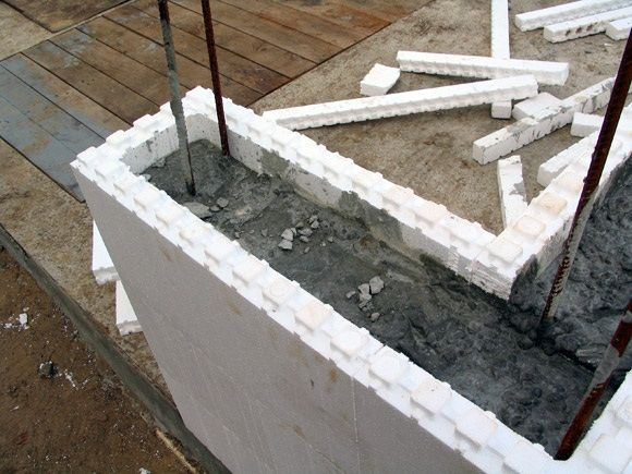 применение легких бетонов